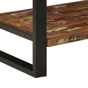 Ράφι για ρούχα Πολύχρωμο 80x40x190 cm Ξύλο μασίφ ανακυκλωμένο