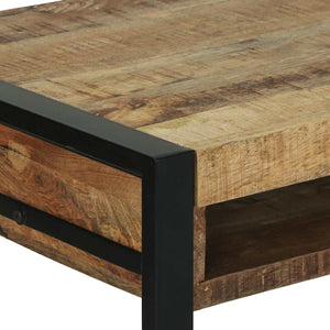 Τραπέζι περιποίησης Καφέ 100 x 50 x 75 cm Μασίφ ξύλο μάνγκο - Pakobazaar