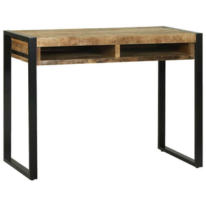 Τραπέζι περιποίησης Καφέ 100 x 50 x 75 cm Μασίφ ξύλο μάνγκο - Pakobazaar