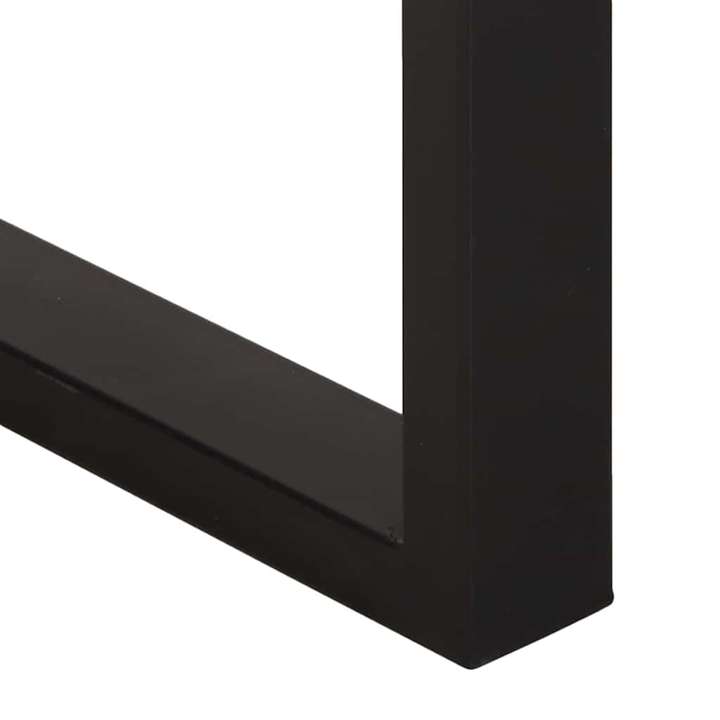 Τραπέζι περιποίησης με ράφι Πολύχρωμο Μασίφ ανακυκλωμένο ξύλο