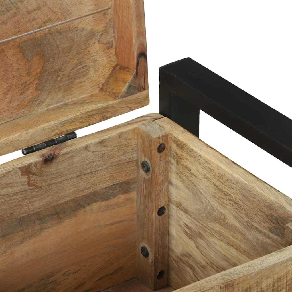 Αποθηκευτικές Κάσες Καφέ 60 x 30 x 30 cm Μασίφ ξύλο μάνγκο - Pakobazaar