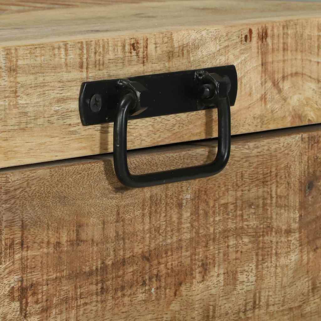 Αποθηκευτικές Κάσες Καφέ 60 x 30 x 30 cm Μασίφ ξύλο μάνγκο - Pakobazaar