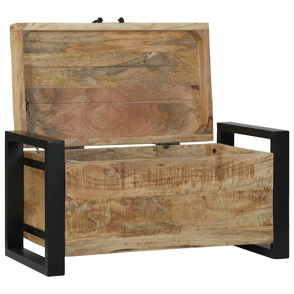 Αποθηκευτικές Κάσες Καφέ 60 x 30 x 30 cm Μασίφ ξύλο μάνγκο - Pakobazaar