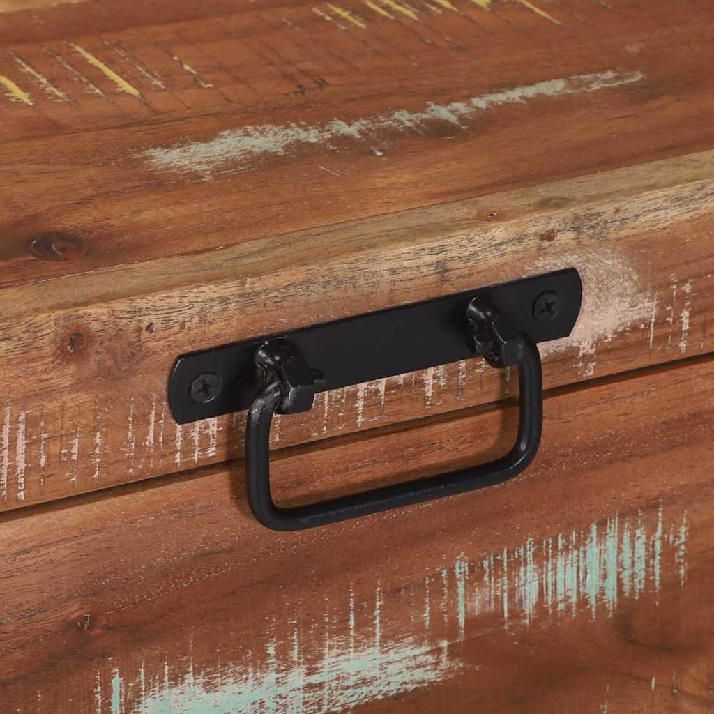 Αποθηκευτικές Κάσες 60 x 30 x 30 cm Μασίφ ανακυκλωμένο ξύλο - Pakobazaar