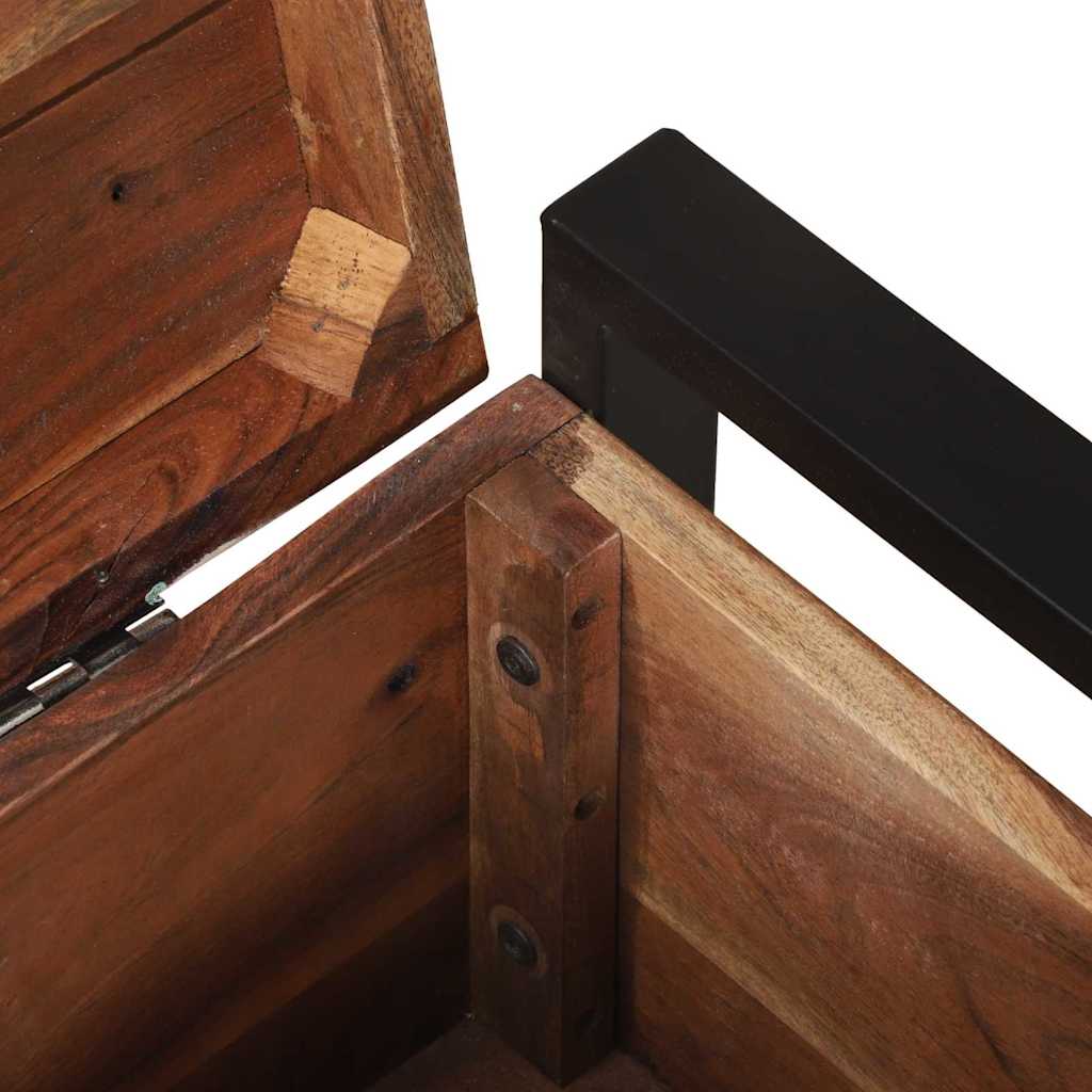 Αποθηκευτικές Κάσες 60 x 30 x 30 cm Μασίφ ανακυκλωμένο ξύλο - Pakobazaar