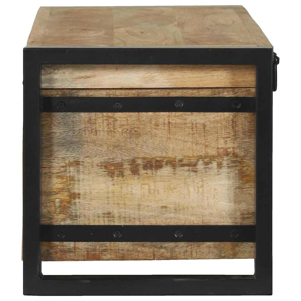 Αποθηκευτικές Κάσες Καφέ 80 x 30 x 30 εκ Μασίφ ξύλο μάνγκο - Pakobazaar