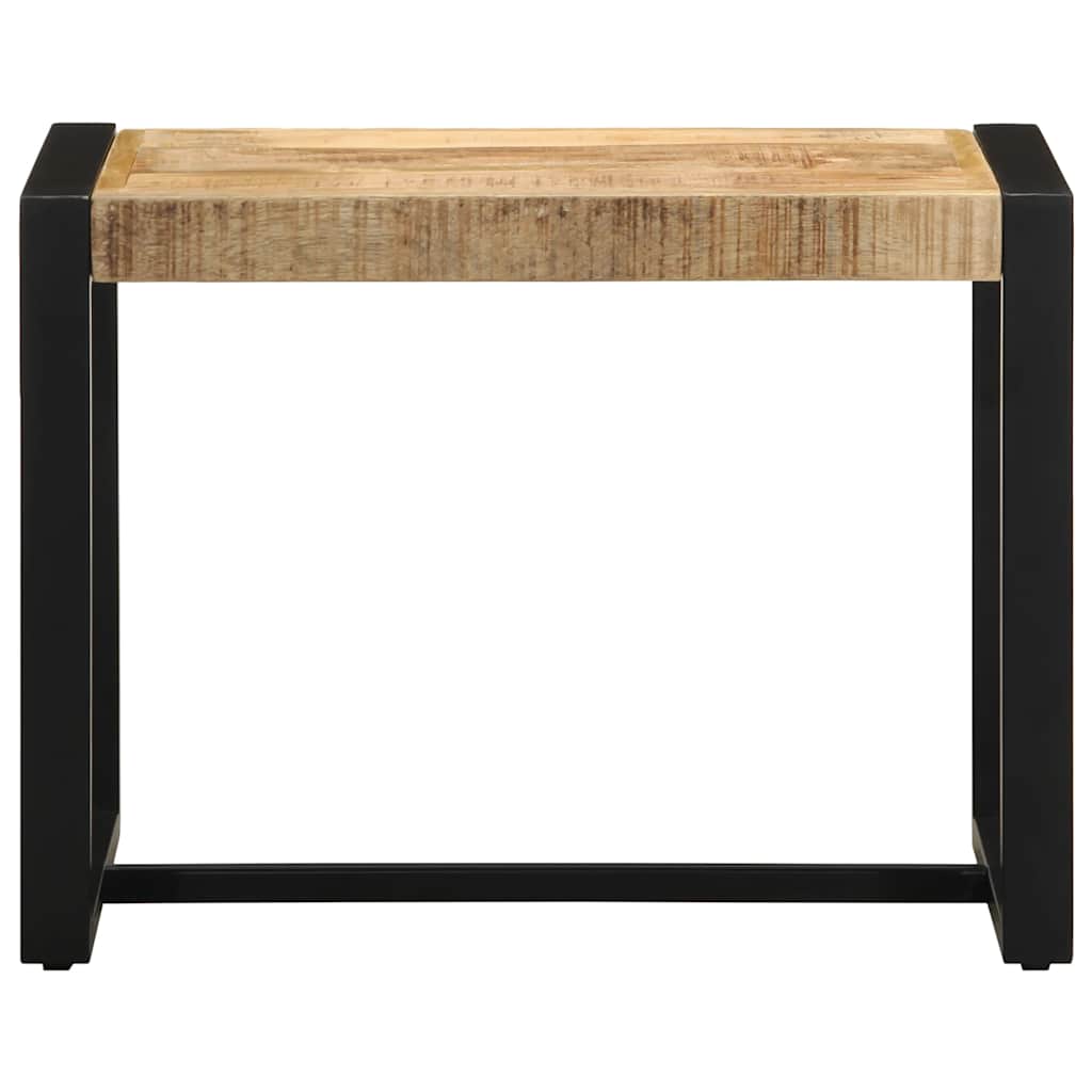 Πάγκος  60x35x45 cm Στερεό ακατέργαστο ξύλο Mango - Pakobazaar