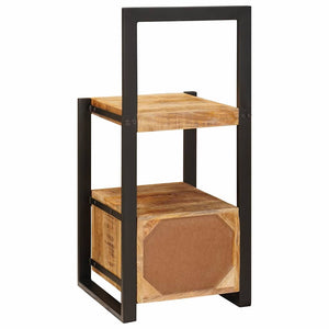 Βάση Ρούχων με συρτάρι Καφέ 40 x 40 x 90 cm Στερεό ξύλο μάνγκο