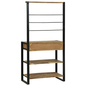 Ράφι κουζίνας Καφέ και Μαύρο 80 x 40 x 160 cm - Pakobazaar