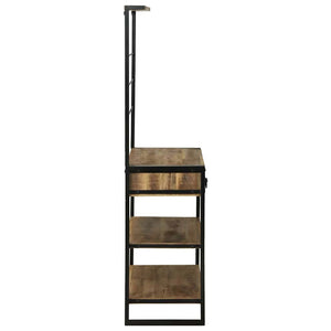 Ράφι κουζίνας Καφέ και Μαύρο 80 x 40 x 160 cm - Pakobazaar