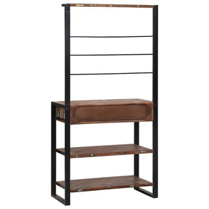 Ράφι κουζίνας Πολύχρωμο και Μαύρο 80 x 40 x 160 cm