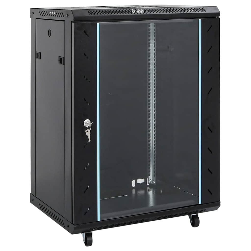 Καμπίνα Δικτύου 15U 19" IP20 Μαύρη 60x45x86 εκ.