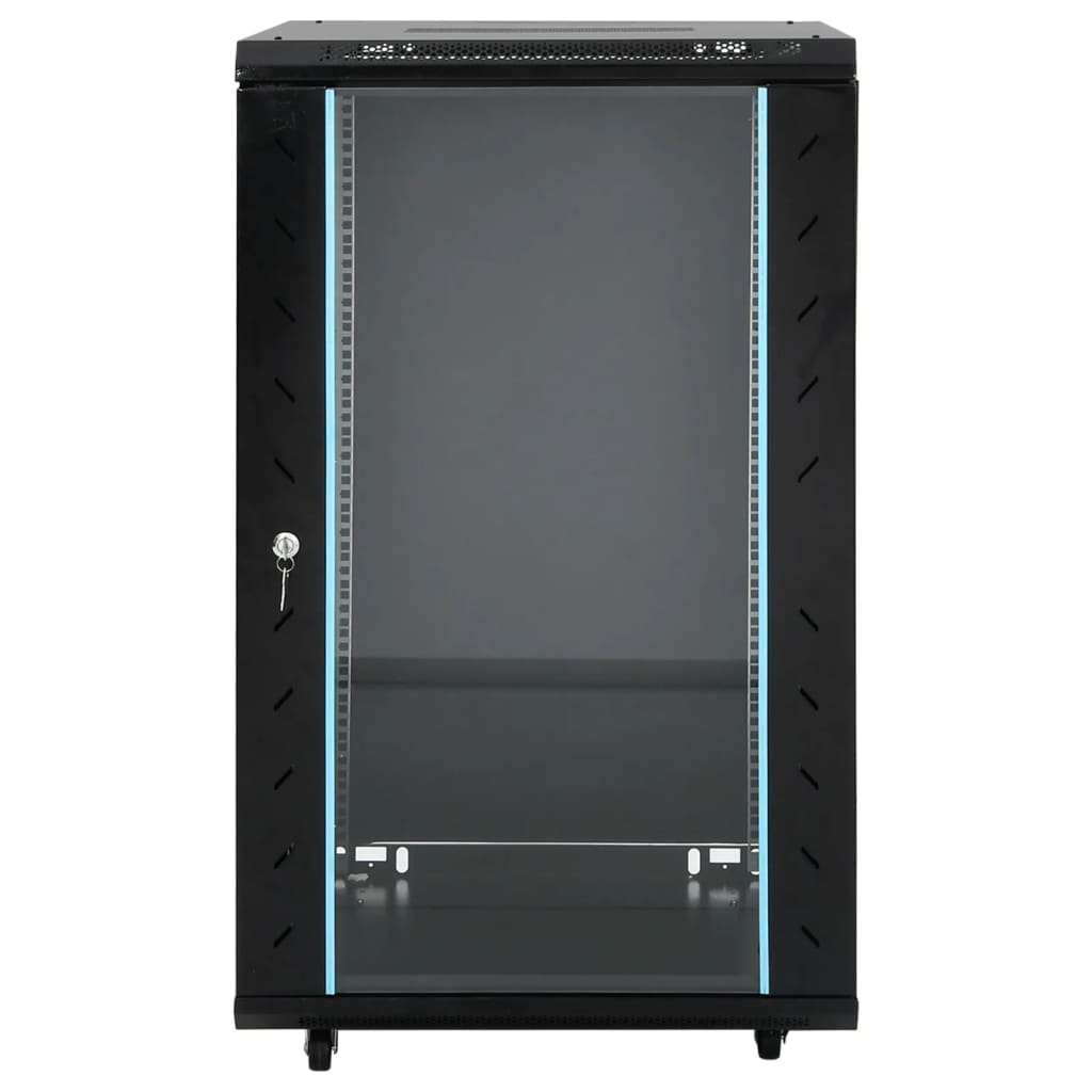 Καμπίνα Δικτύου 18U 19" IP20 Μαύρη 60x60x100 εκ.