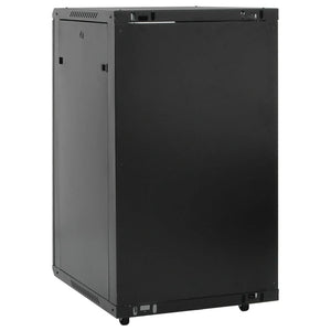 Καμπίνα Δικτύου 18U 19" IP20 Μαύρη 60x60x100 εκ.