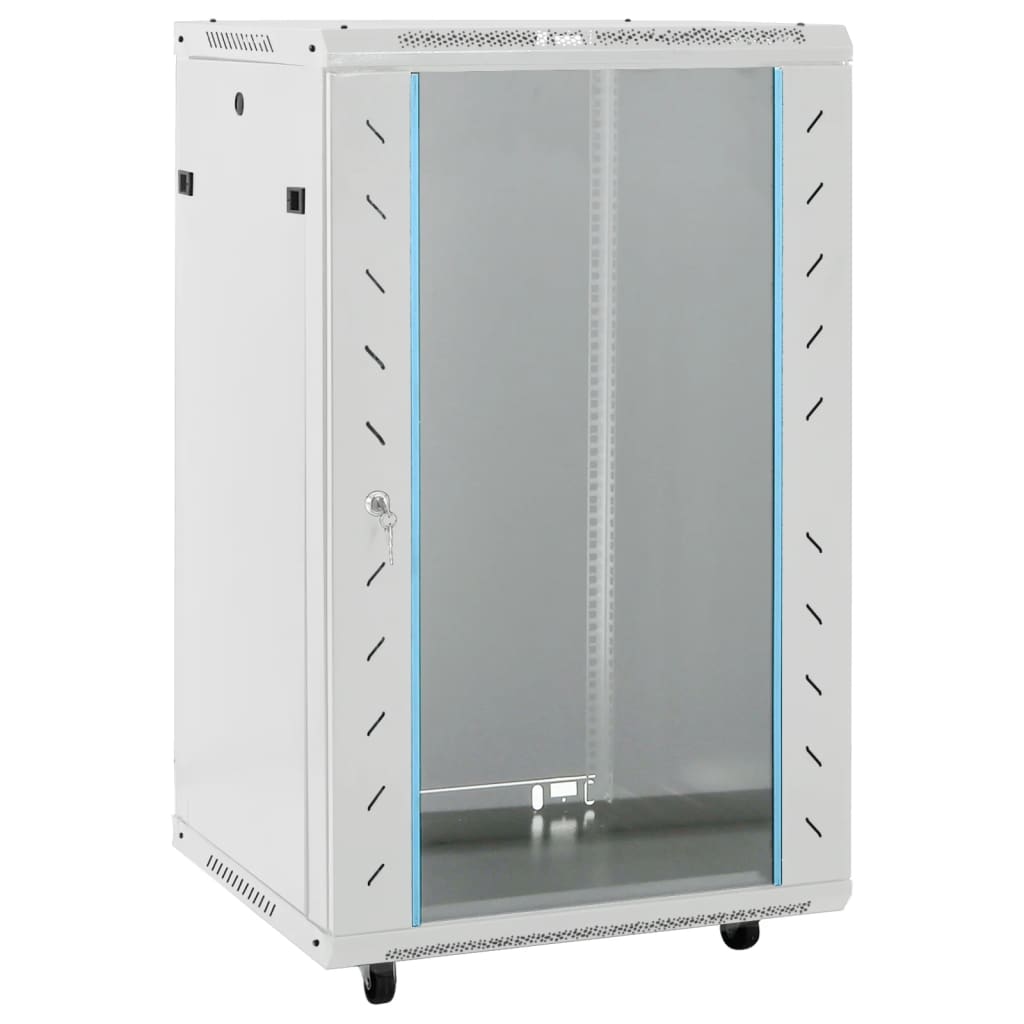 Καμπίνα Δικτύου 18U 19" IP20 Μαύρη 60x60x100 εκ.