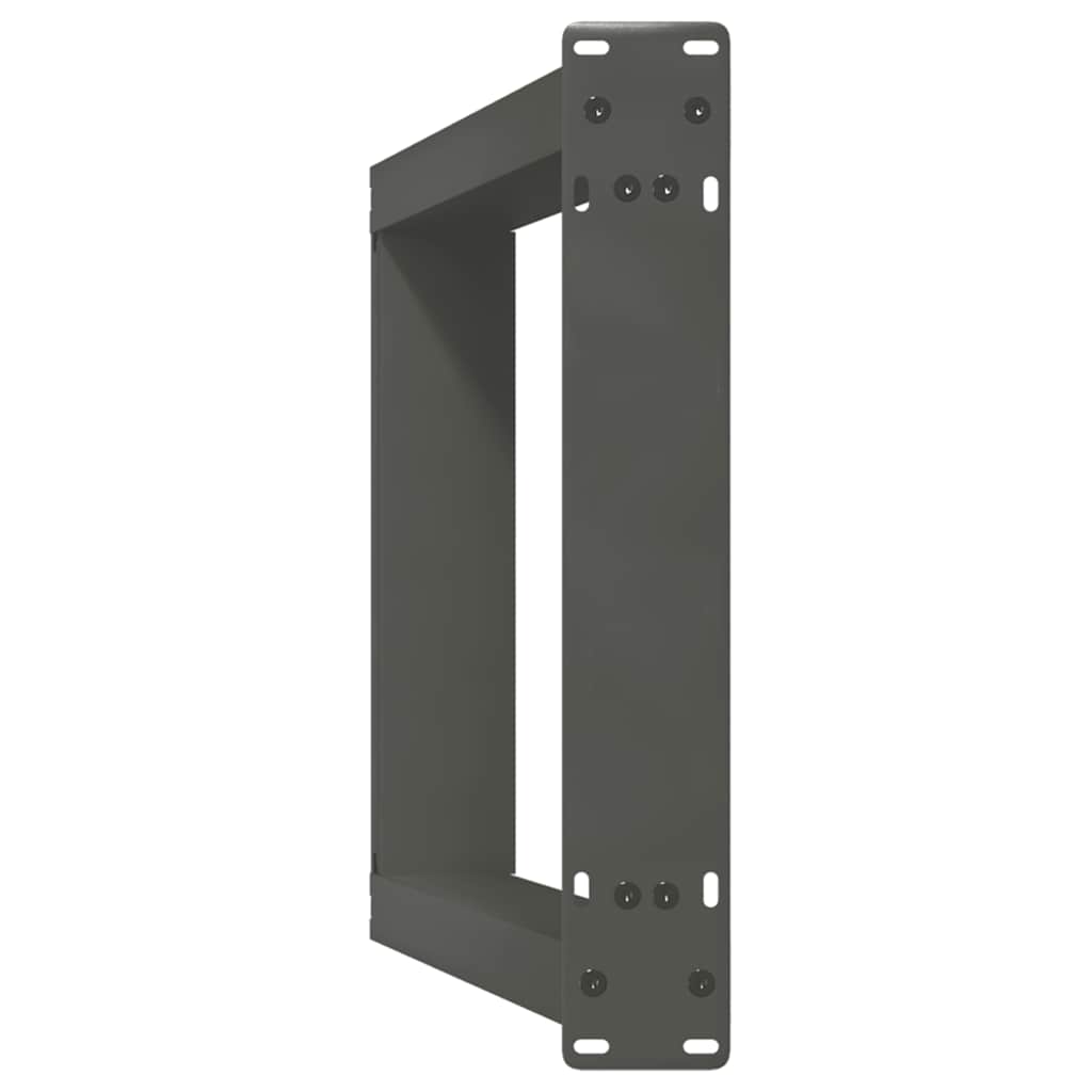 Πόδια Κονσόλας 2 τεμ. σε σχήμα U, Ανθρακί 28x(72-73) εκ. από Ατσάλι