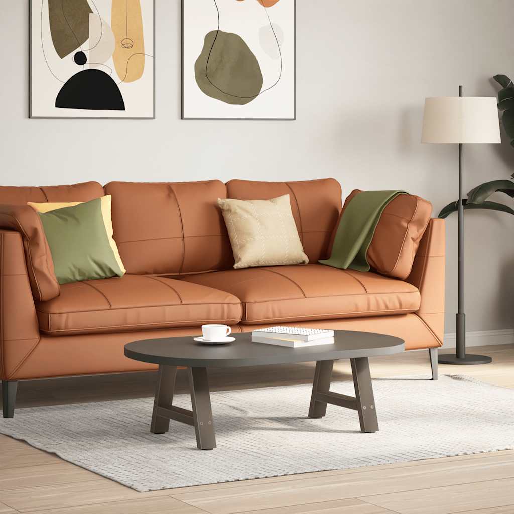 Πόδια Τραπεζιού Σαλονιού Σχήματος Α 2 τεμ. 40x(30-31) εκ. Ατσάλι