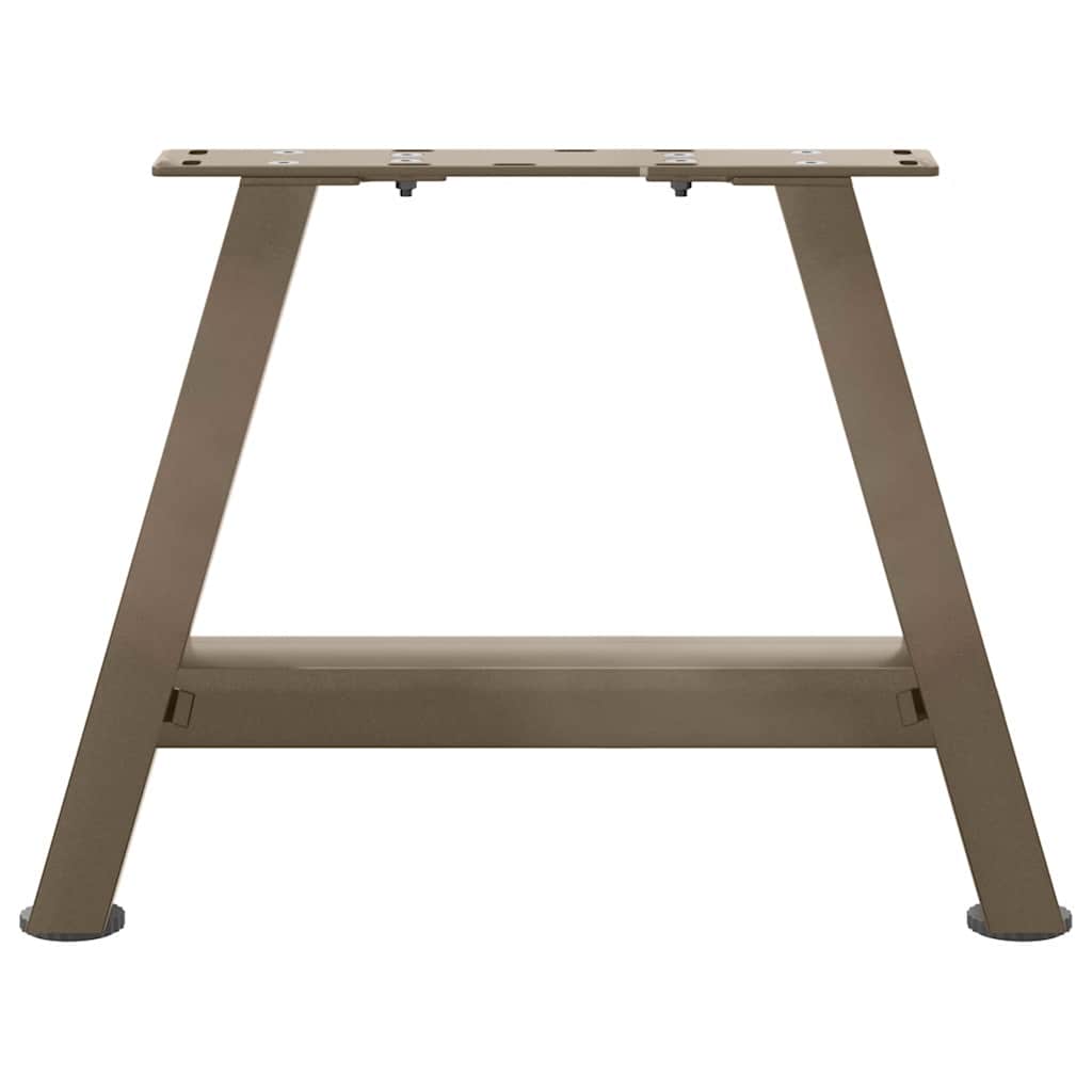 Πόδια Τραπεζιού Σαλονιού Σχήματος Α 2 τεμ. 40x(30-31) εκ. Ατσάλι