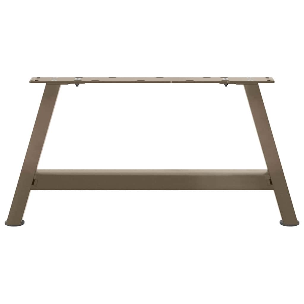 Πόδια Τραπεζιού Σαλονιού Σχήματος Α 2 τεμ. 70x(30-31) εκ. Ατσάλι