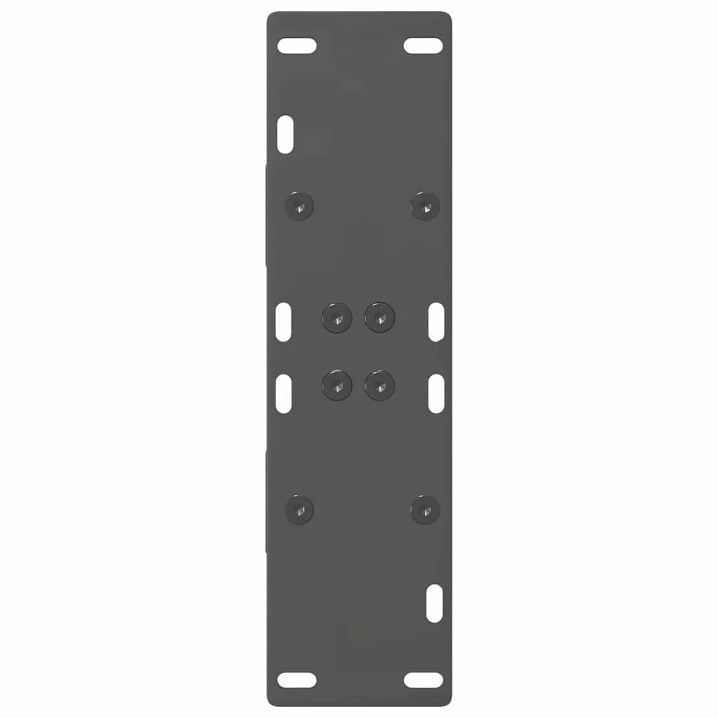 Πόδια Τραπεζαρίας Σχήματος Α 2 τεμ. Ανθρακί 60x(72-73) εκ. Ατσάλι