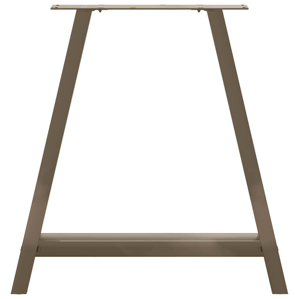 Πόδια Τραπεζαρίας Σχήματος Α 2 τεμ. 80x(72-73) εκ. Ατσάλι - Pakobazaar