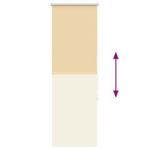 Ρολέρ Μπλακάουτ Μπεζ 50x130 cm Πλάτος υφάσματος 45,7 cm