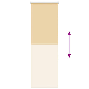 Ρολέρ Μπλακάουτ Μπεζ 55x130 cm Πλάτος υφάσματος 50,7 cm