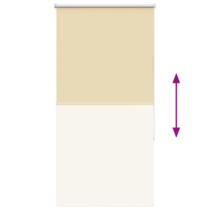 Ρολέρ Μπλακάουτ Μπεζ 70x130 cm Πλάτος υφάσματος 65,7 cm