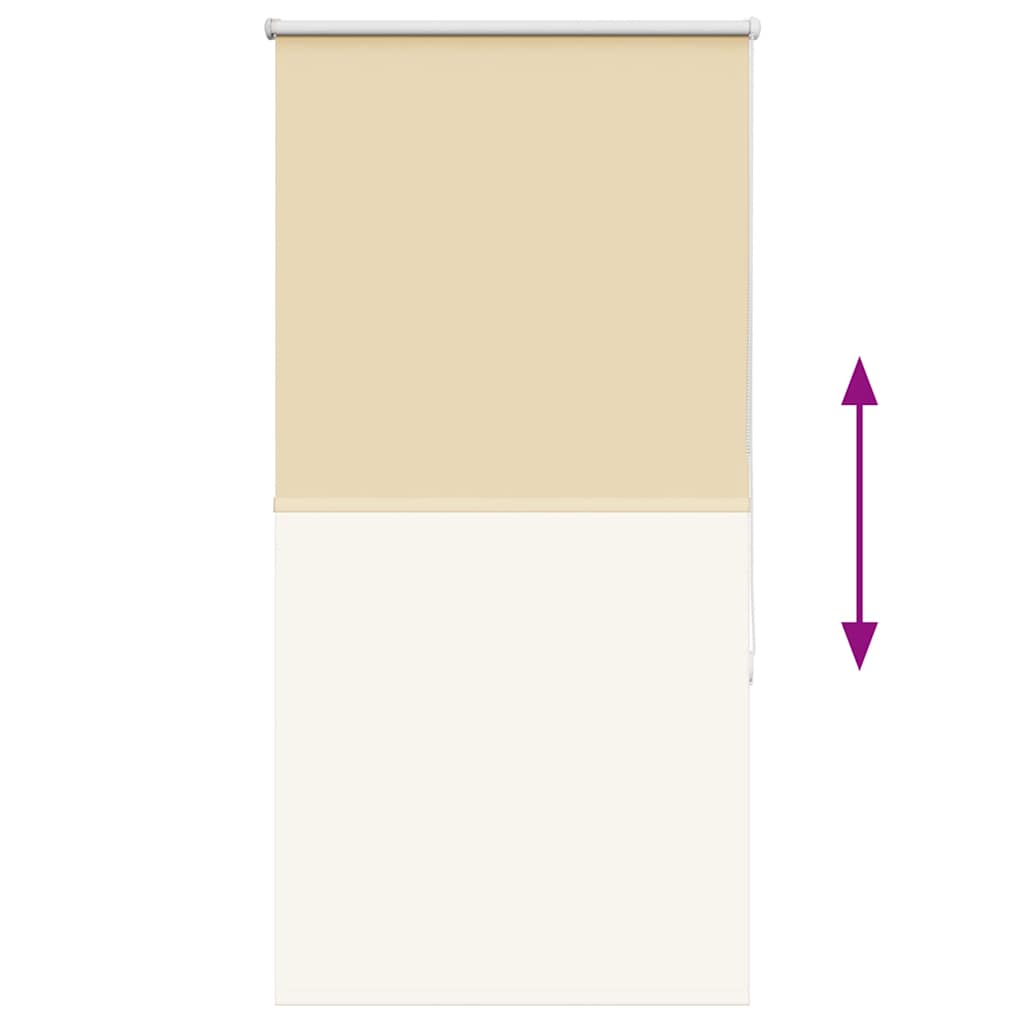 Ρολέρ Μπλακάουτ Μπεζ 85x130 cm Πλάτος υφάσματος 80,7 cm