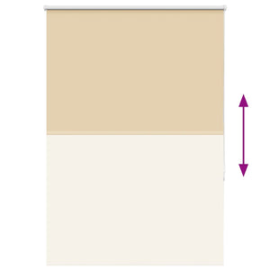 Ρολέρ Μπλακάουτ Μπεζ 100x150 cm Πλάτος υφάσματος 95,7 cm