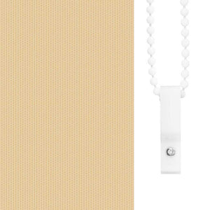 Roller Blind Blackout Μπεζ 130x150 cm Πλάτος υφάσματος 126,6cm