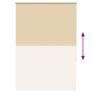Ρολέρ Μπλακάουτ Μπεζ 110x175 cm Πλάτος υφάσματος 105,7 cm