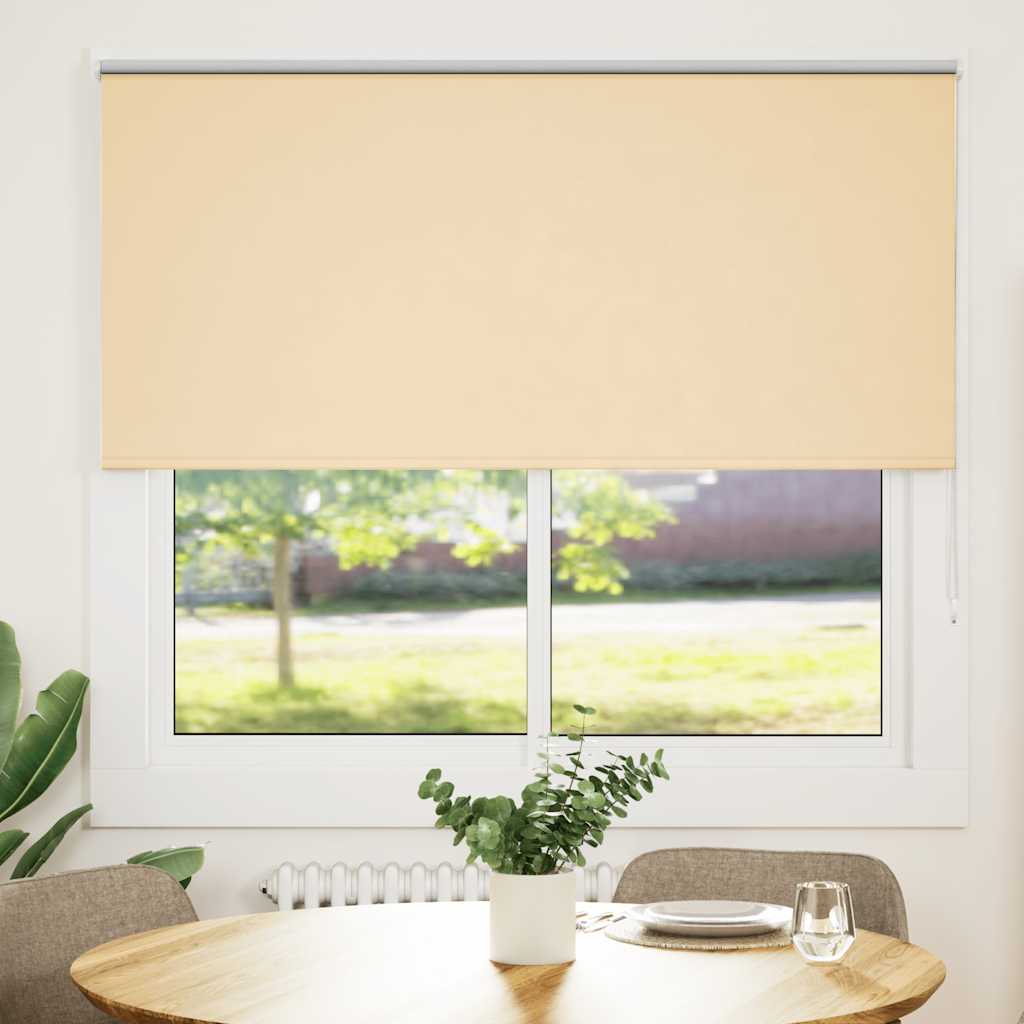 Roller Blind Blackout Μπεζ 160x175 cm Πλάτος υφάσματος 156,6cm