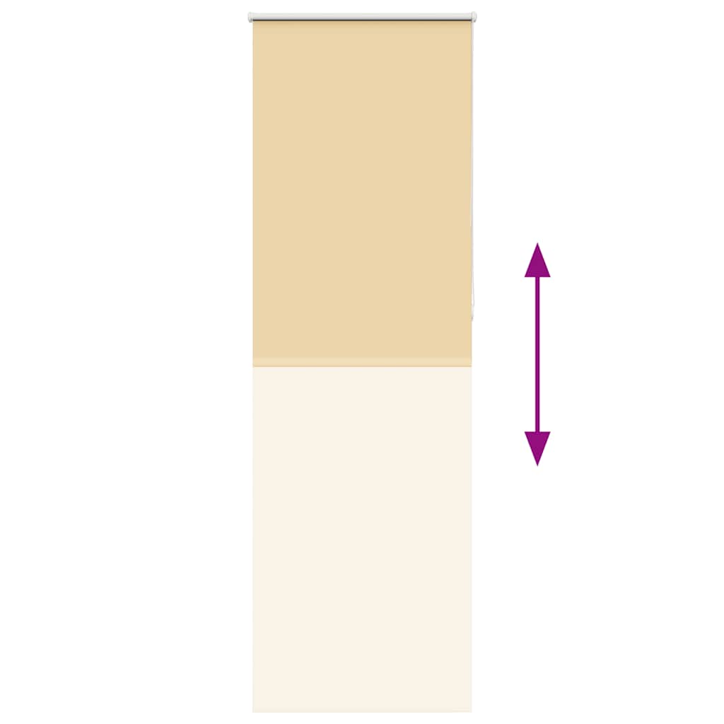 Ρολέρ Μπλακάουτ Μπεζ 75x210 cm Πλάτος υφάσματος 70,7 cm