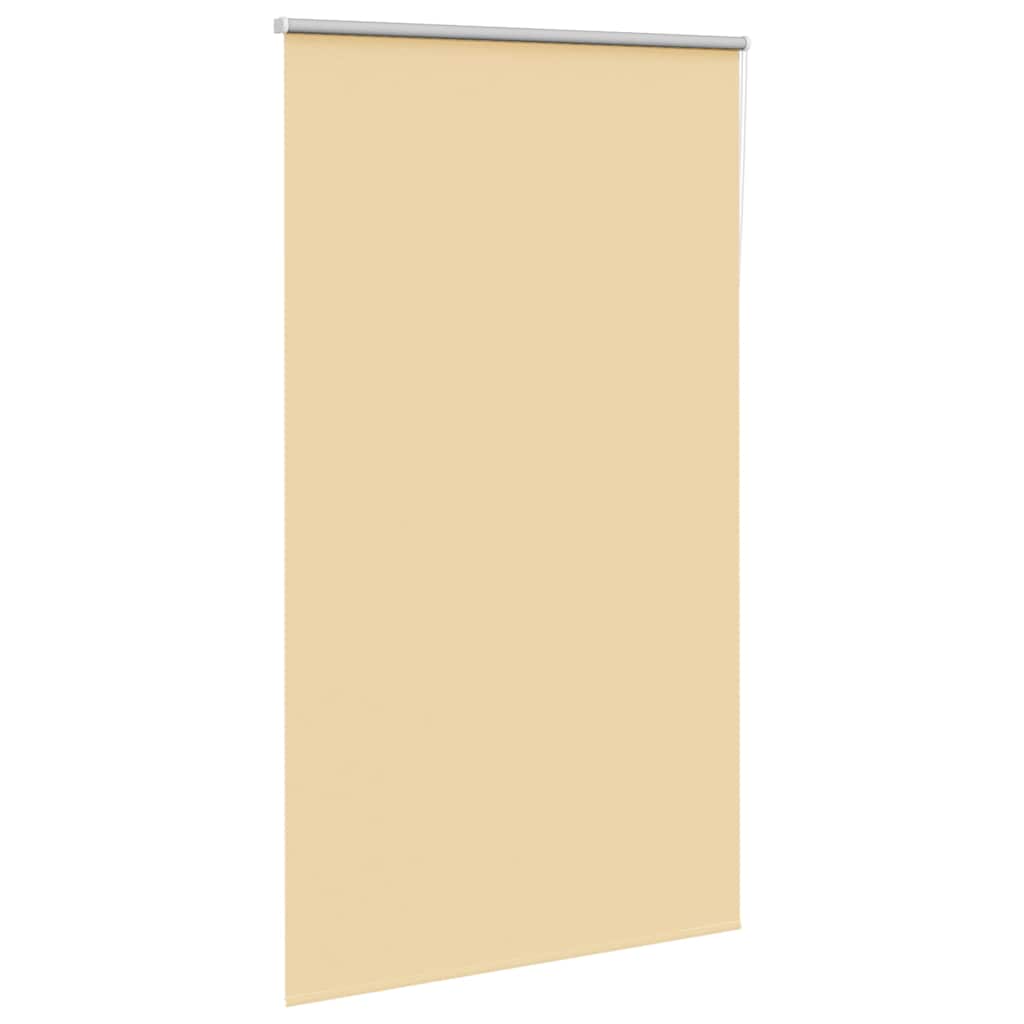 Roller Blind Blackout Μπεζ 130x210 cm Πλάτος υφάσματος 126,6cm