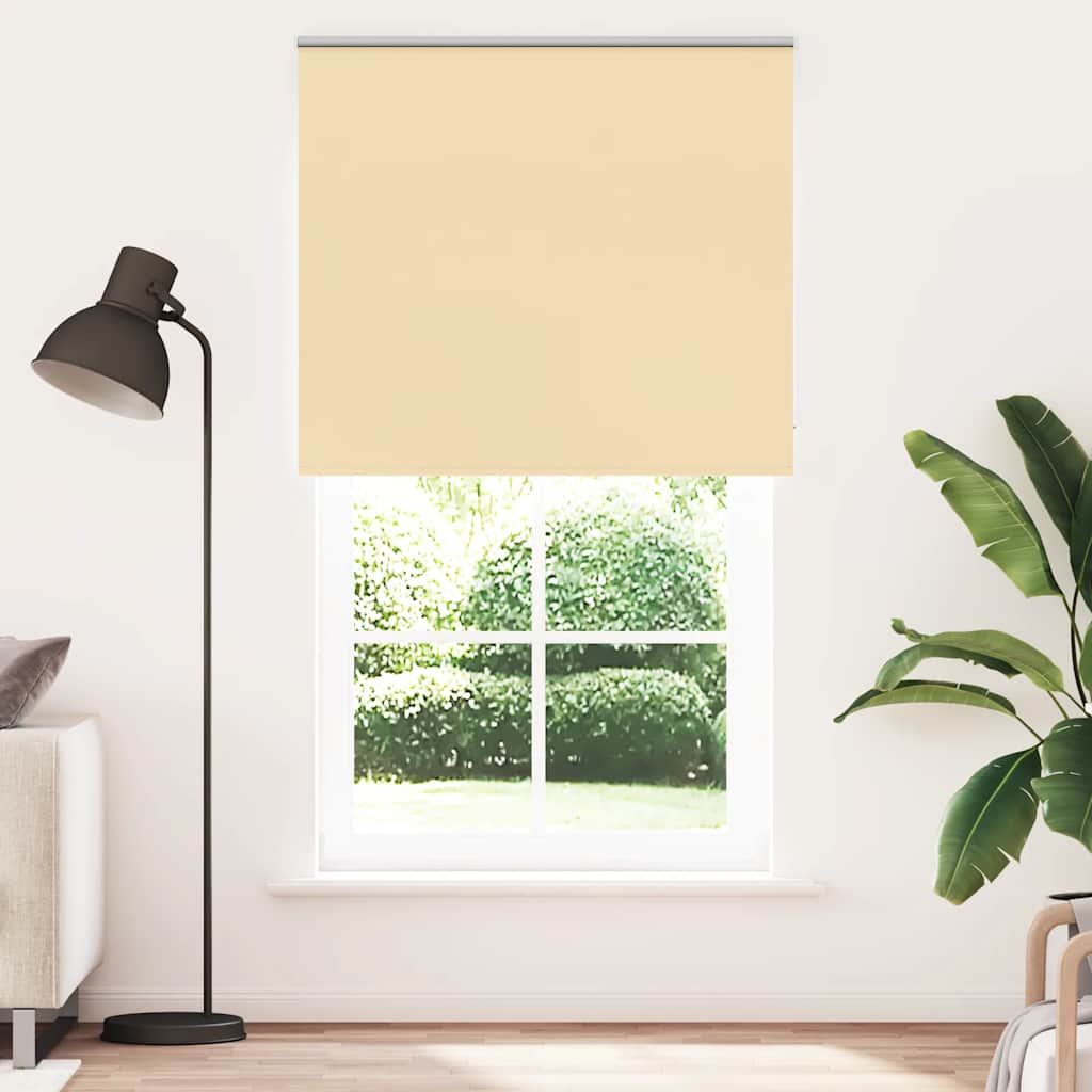 Roller Blind Blackout Μπεζ 135x210 cm Πλάτος υφάσματος 131,6cm