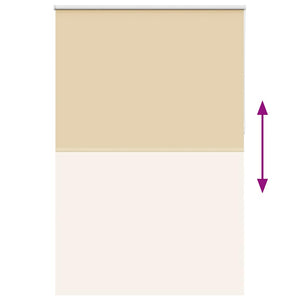 Roller Blind Blackout Μπεζ 165x210 cm Πλάτος υφάσματος 161,6cm