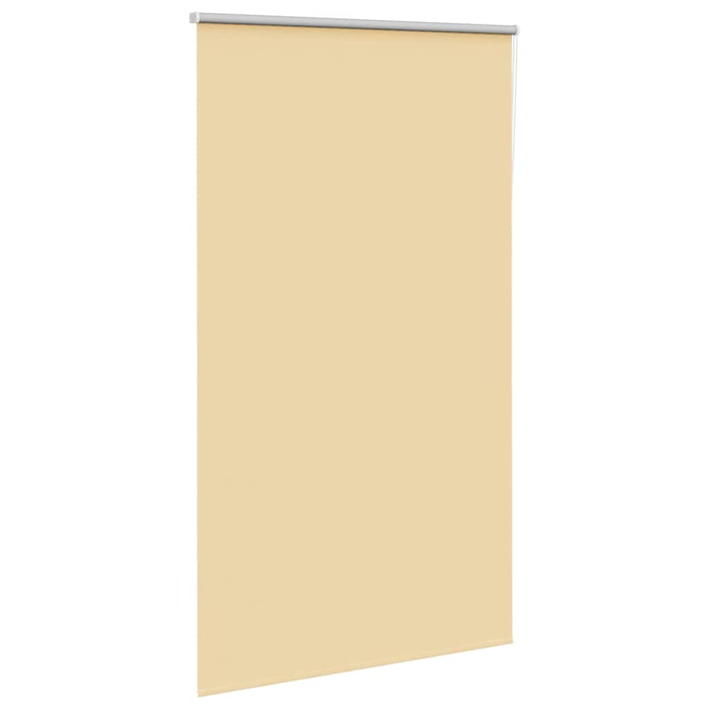 Roller Blind Blackout Μπεζ 140x230 cm Πλάτος υφάσματος 136,6cm