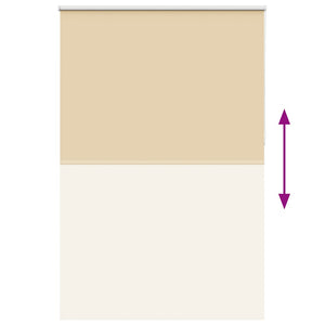 Roller Blind Blackout Μπεζ 165x230 cm Πλάτος υφάσματος 161,6cm - Pakobazaar