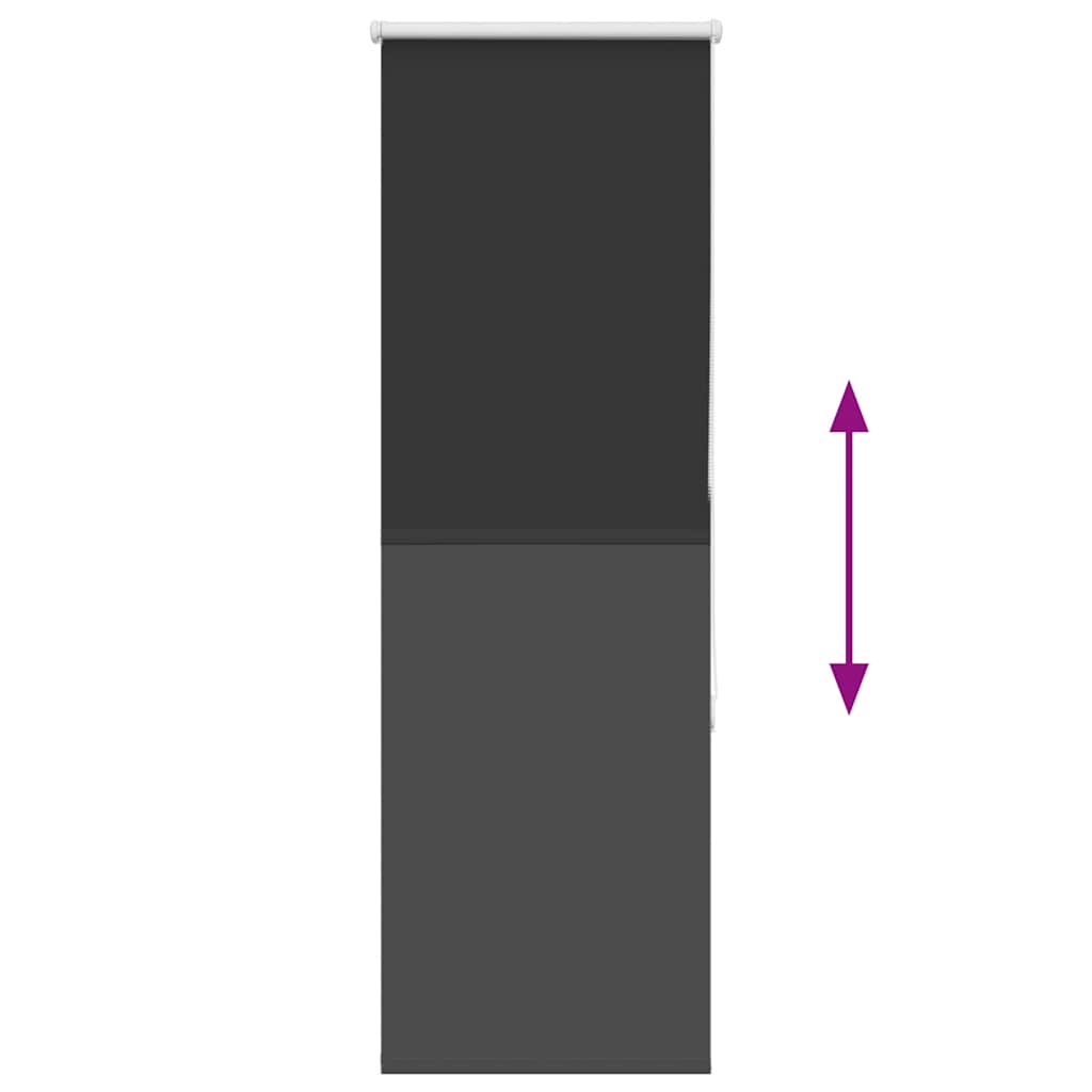 Ρολέρ Μπλακάουτ Μαύρο 60x130 cm Πλάτος υφάσματος 55,7 cm - Pakobazaar