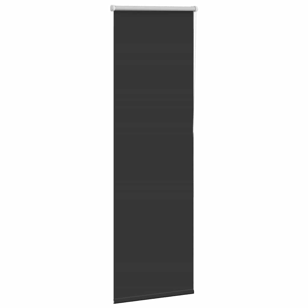 Roller Blind Blackout Μαύρο 50x150 cm Πλάτος υφάσματος 45,7 cm