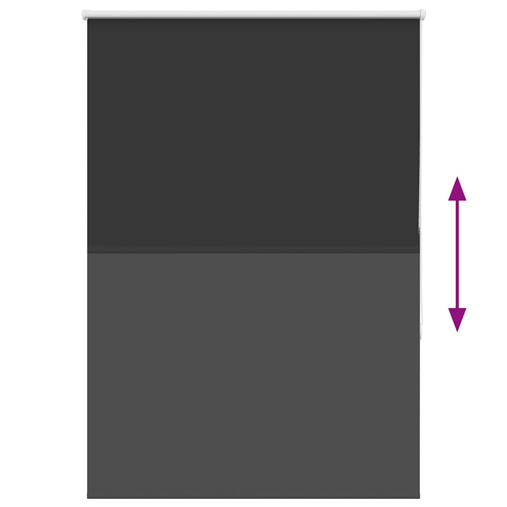 Ρολέρ Μπλακάουτ Μαύρο 100x150 cm Πλάτος υφάσματος 95,7 cm