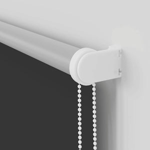 Roller Blind Blackout Μαύρο 135x150 cm Πλάτος υφάσματος 131,6cm