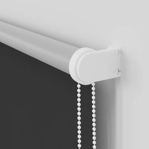 Roller Blind Blackout Μαύρο 155x150 cm Πλάτος υφάσματος 151,6cm
