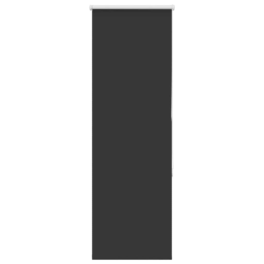 Roller Blind Blackout Μαύρο 45x175 cm Πλάτος υφάσματος 40,7 cm - Pakobazaar