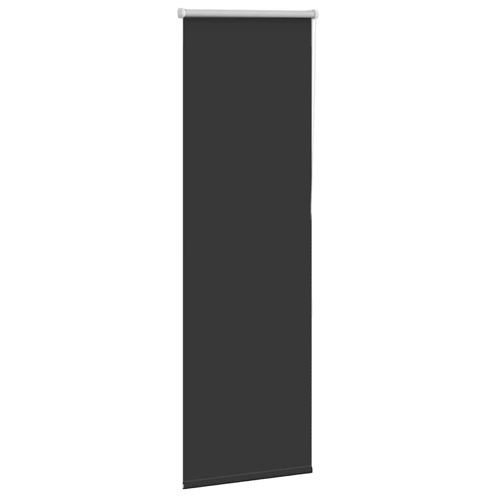 Roller Blind Blackout Μαύρο 55x175 cm Πλάτος υφάσματος 50,7 cm - Pakobazaar
