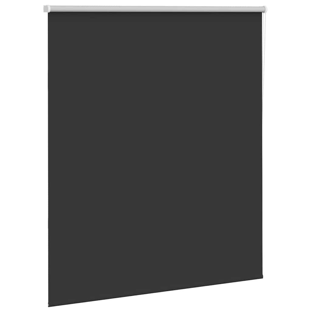 Roller Blind Blackout Μαύρο 130x175 cm Πλάτος υφάσματος 126,6cm