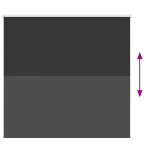 Roller Blind Blackout Μαύρο 155x175 cm Πλάτος υφάσματος 151,6cm