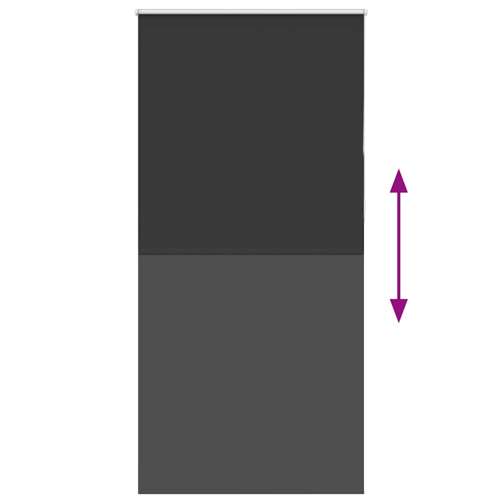 Ρολέρ Μπλακάουτ Μαύρο 105x230 cm Πλάτος υφάσματος 100,7 cm