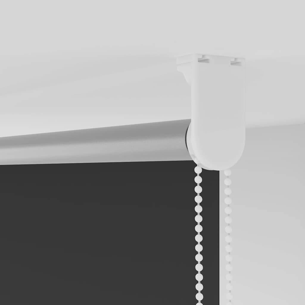 Roller Blind Blackout Μαύρο 145x230 cm Πλάτος υφάσματος 141,6cm - Pakobazaar